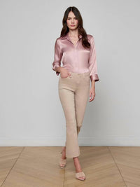 L'Agence - Kendra High Rise Crop Flare Jean