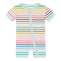 Kickee - Baby's Shorty Sleeper With Zipper Pajama