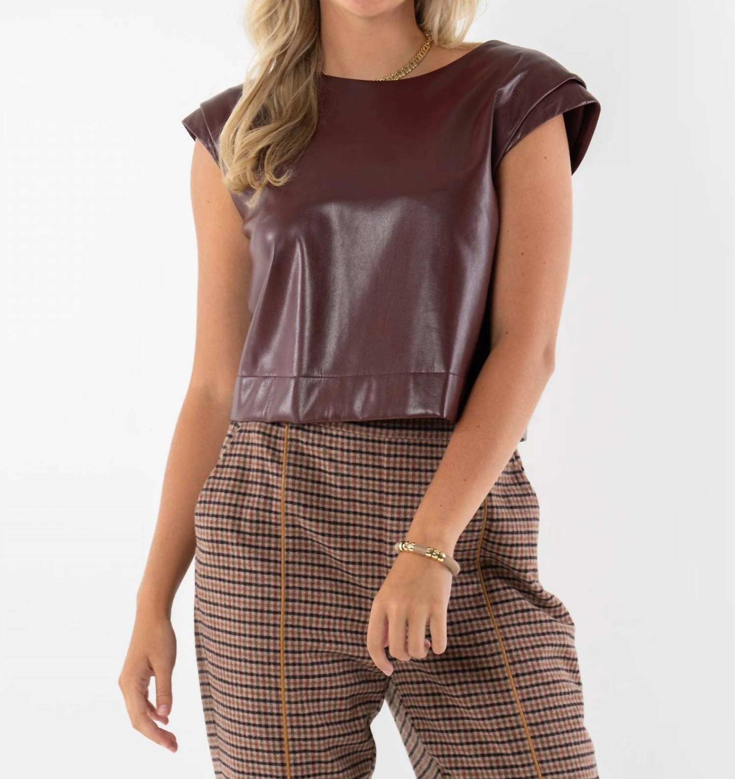 Emily Mccarthy - Hatti Cropped Tank