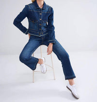 Summum - Maya Bootcut Cropped Jean