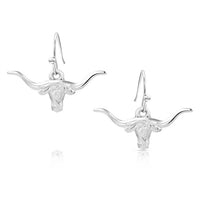 Montana Silversmiths - Women's Out West Longhorn Earrings
