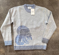 NN07 Men's Crewneck Sweater in pale blue - men's sweater
