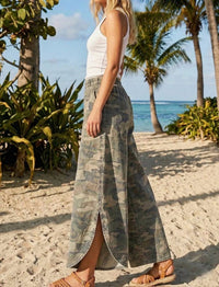 Lovlov - Ruffle Wide Leg Pants