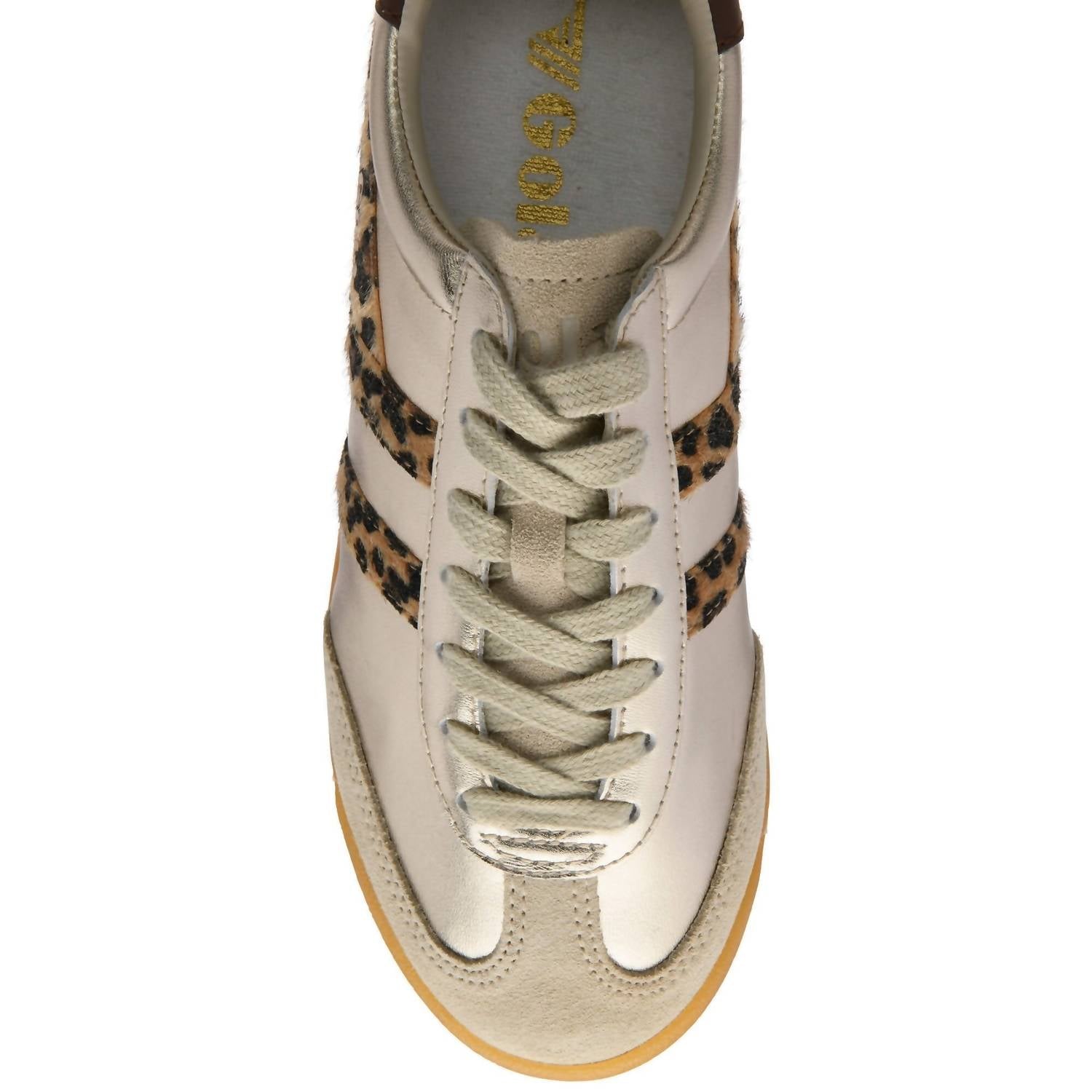 Gola Women's Torpedo Glimmer Safari Sneakers in gold - women's sneaker - view 5