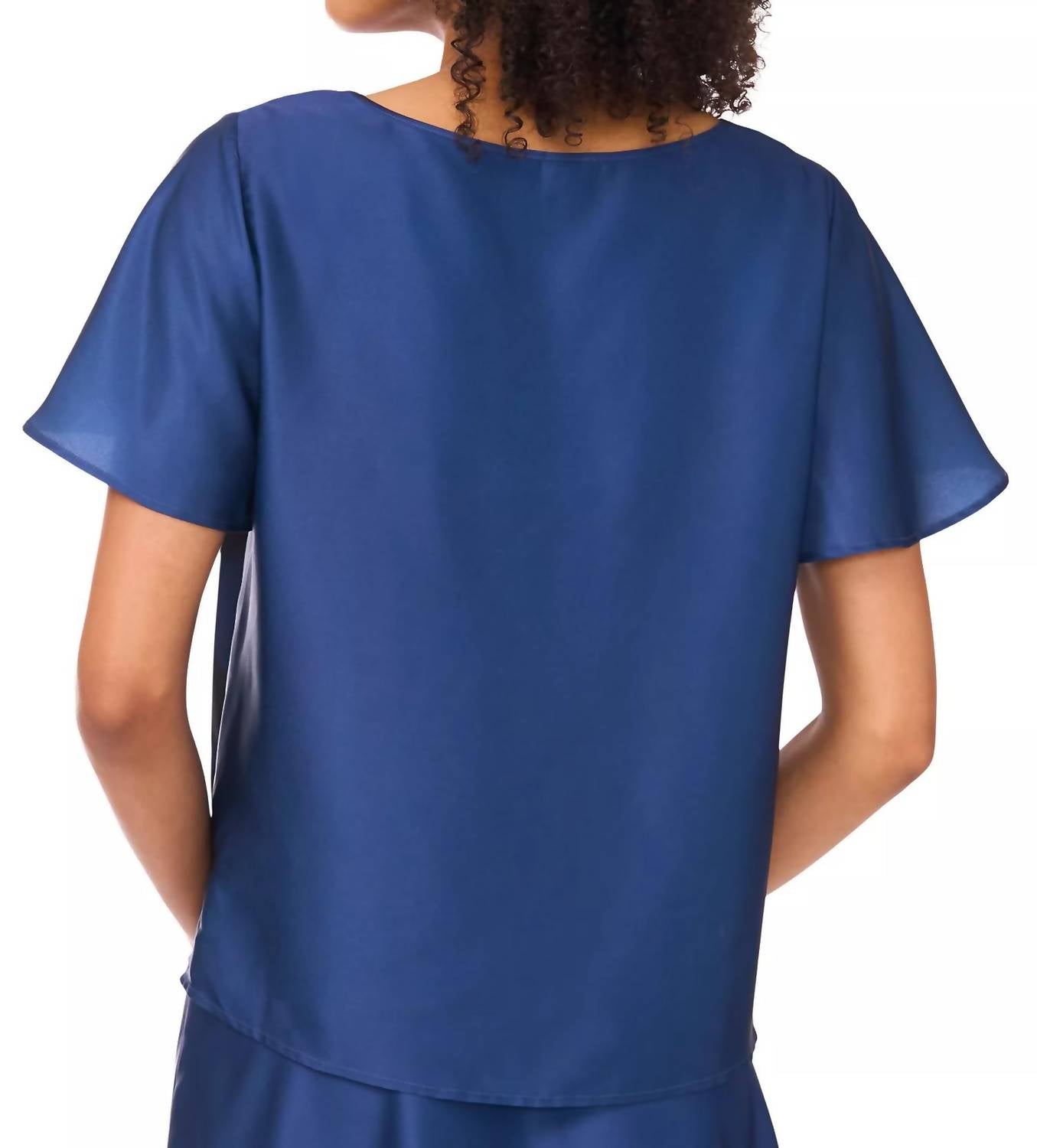 Vince Camuto - Women's Dezi Flowy Sleeve Blouse