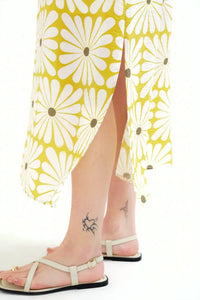 Compania Fantastica - Flower Print Long Dress