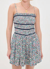 Free People - Maisy Printed Smocked Romper