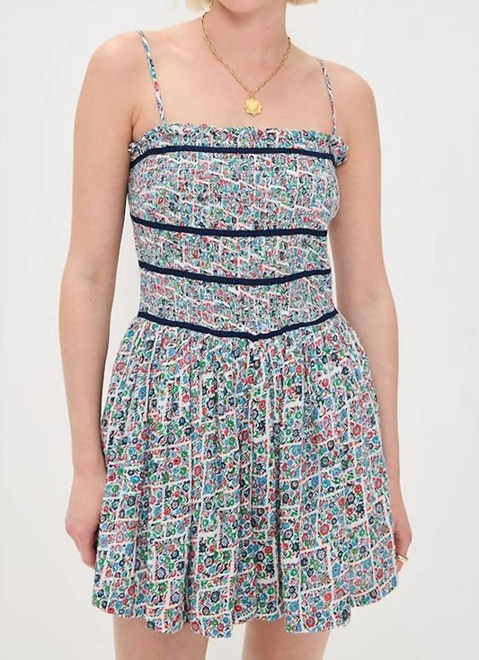 Free People - Maisy Printed Smocked Romper