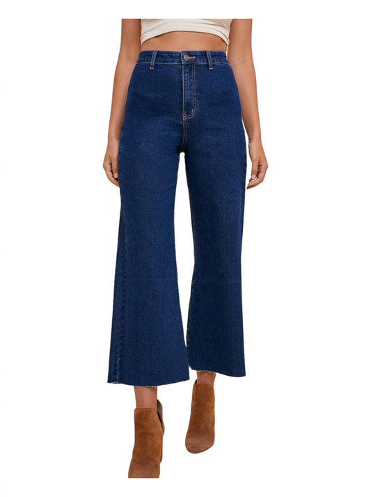 Anniewear - Mia High Rise Cropped Jeans