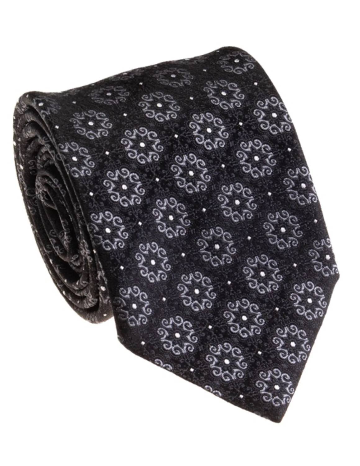 Geoff Nicholson - Men's Silk Floral Tie