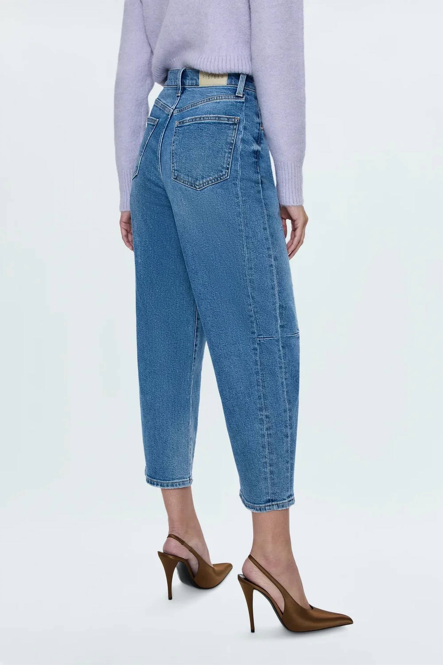 Pistola - Eli High Rise Barrel Leg Jeans