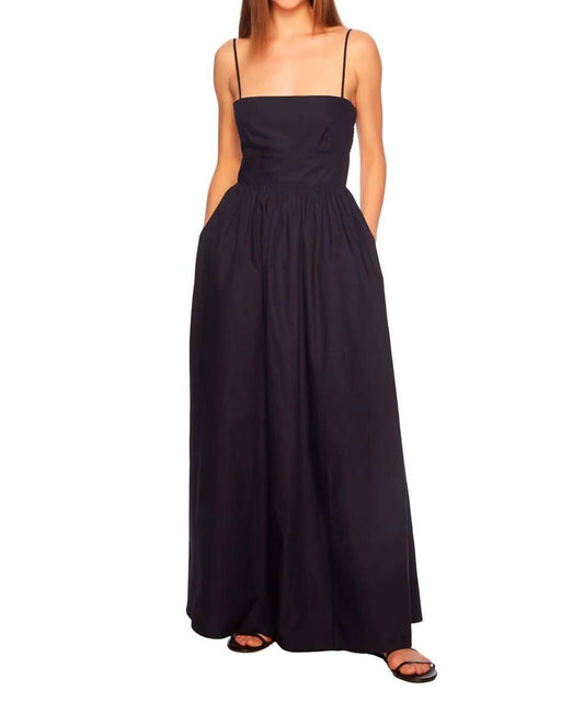 Susana Monaco - Poplin Open-back Maxi Dress