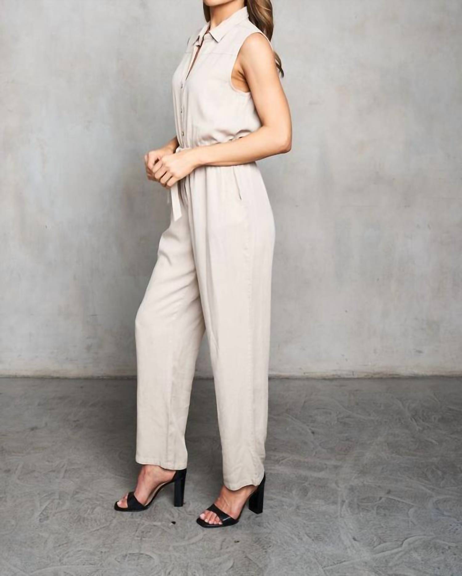 Paparazzi - Women's Slub Jumpsuit