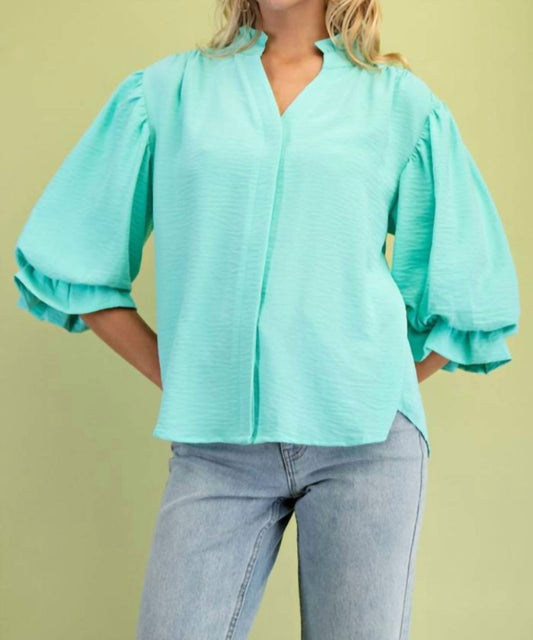 Gigio - Balloon Sleeve Blouse