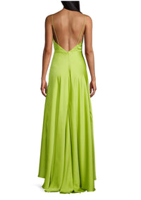 Emerie Satin Strappy Gown