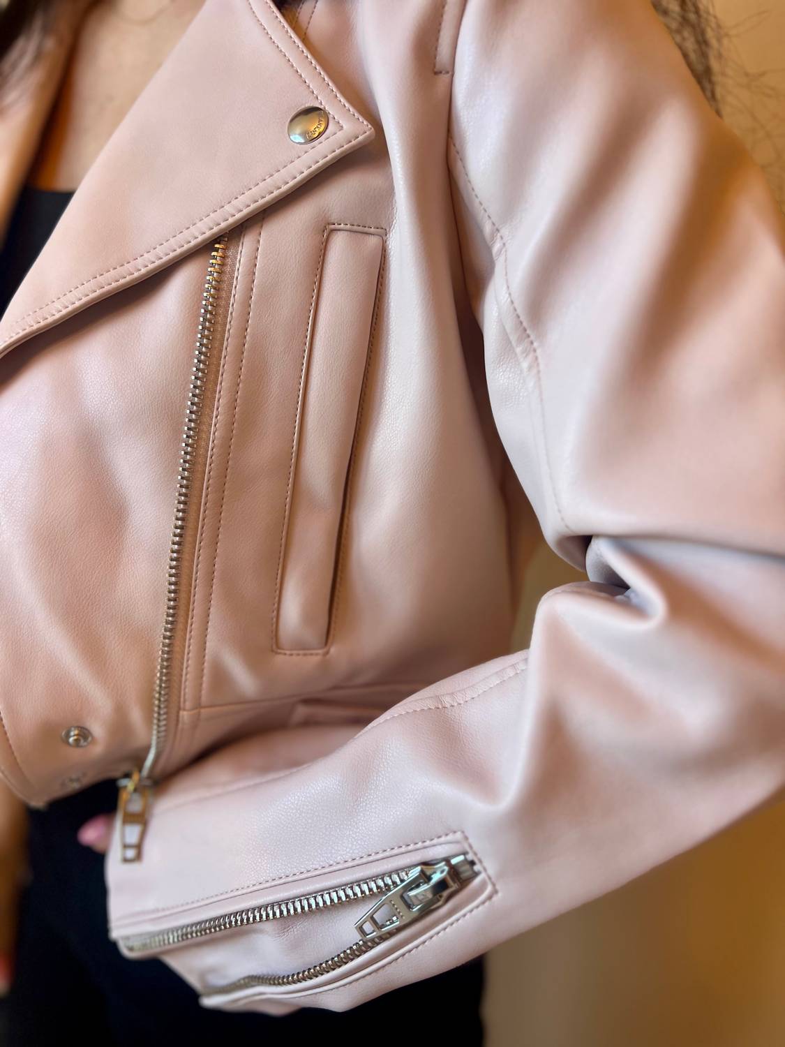 Blank - Melrose Vegan Leather Jacket