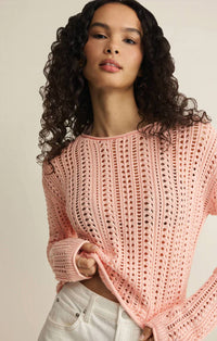 Z Supply - Upland Crochet Sweater Top