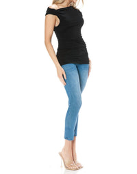 Ariella - Ruched Off Shoulder Top