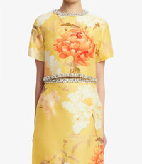 Leo Lin - Indie Embellished Sleeve Top