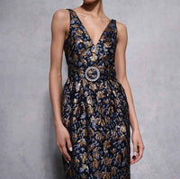 Borgo De Nor - Sleeveless Jacquard Dress