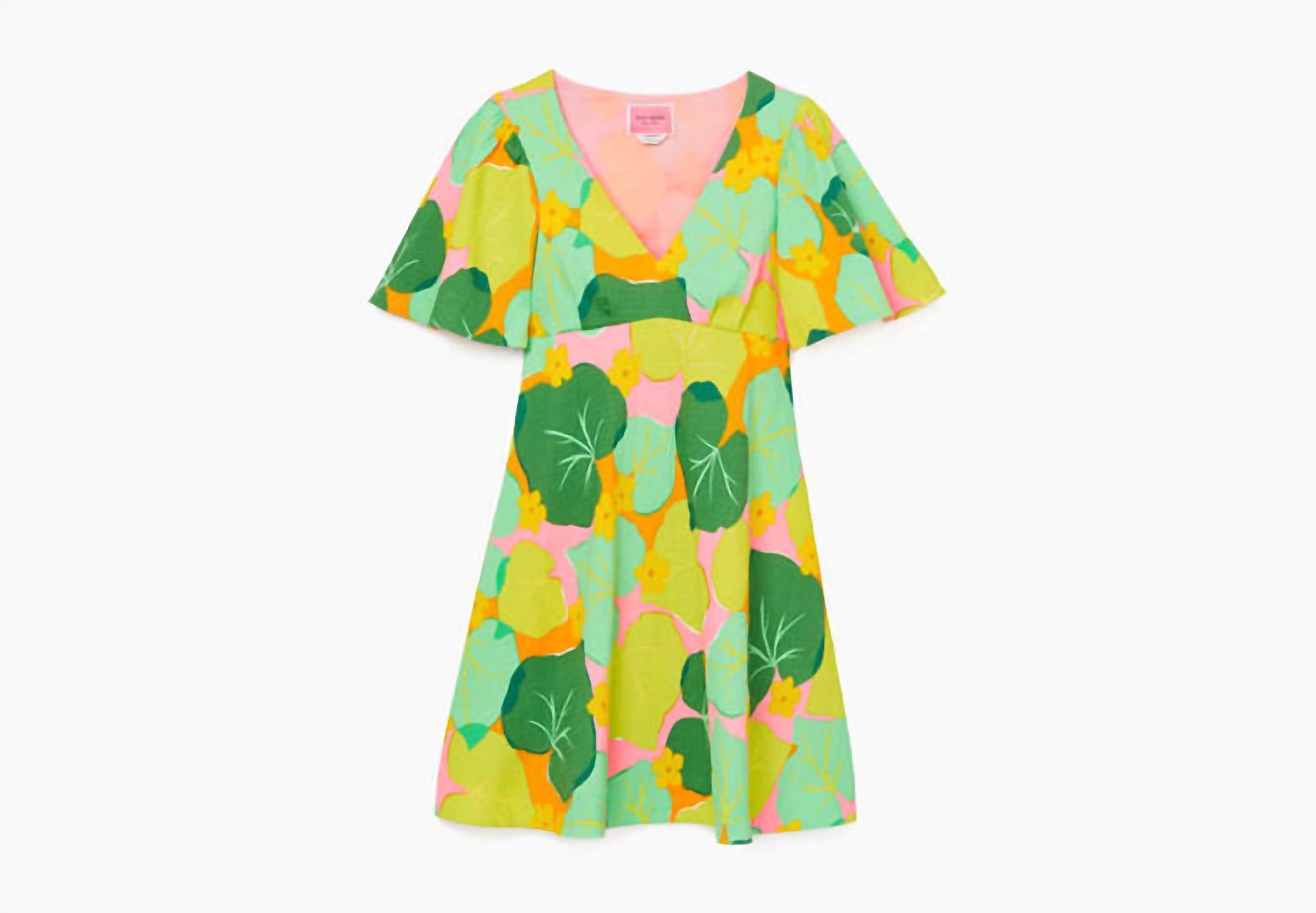 Kate Spade - Cucumber Floral Swing Dress