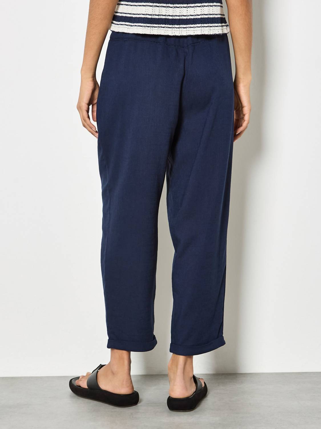 Apricot - Ladder Lace Inset Pants
