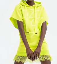 Fracomina - Bat Sweater Hoody Dress