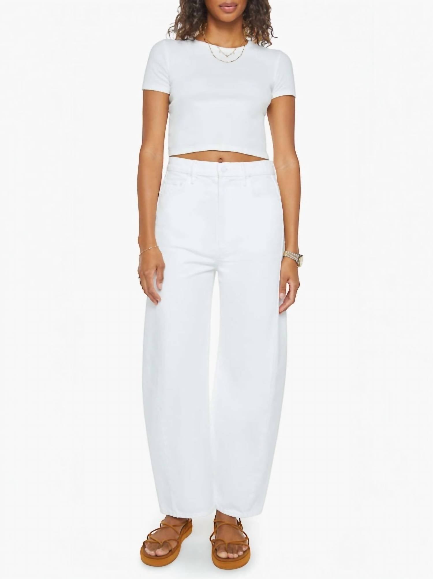 Mother - Full-pipe Ankle Jeans