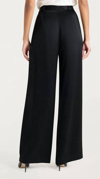 Cinq A Sept - Georgia Satin Stripe Marne Pant