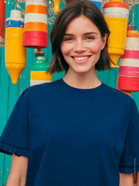 Vilagallo - Ruffle Trim Tee