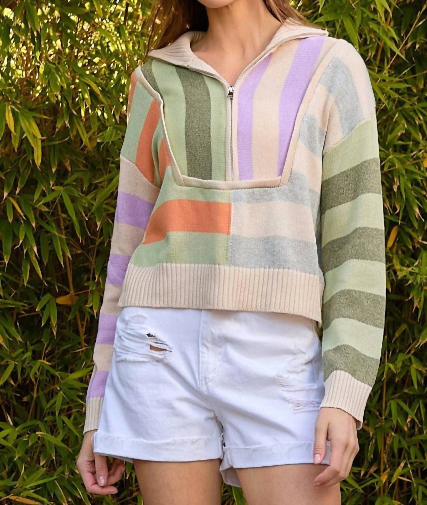 mystree Game Over Sweater in multi - women's sweater - view 5