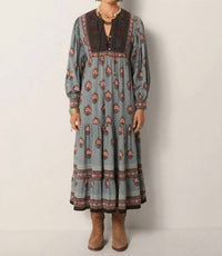 Maison Hotel - Water Lillies Allegra Dress
