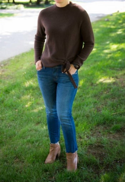 27 Miles Malibu - FATIMA MOCK NECK SWEATER