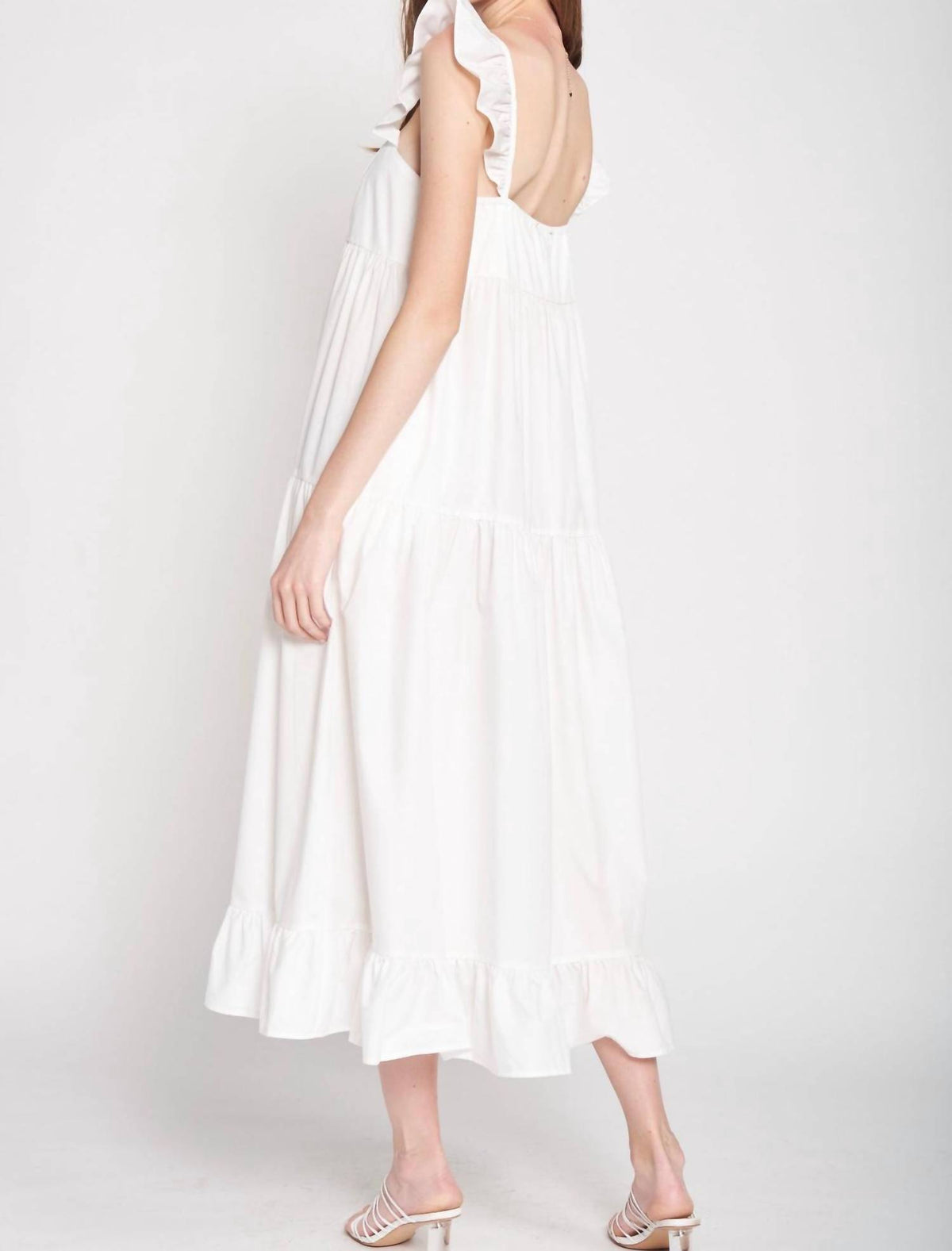 En Saison - Pathways Eyelet Midi Dress