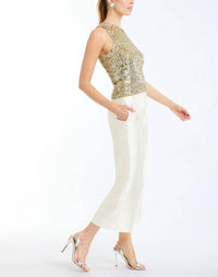 Mestiza New York - Cropped Shantung Pant