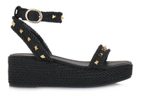 Exe Women's Paula-11 Sandal in black - women's sandal - detail view