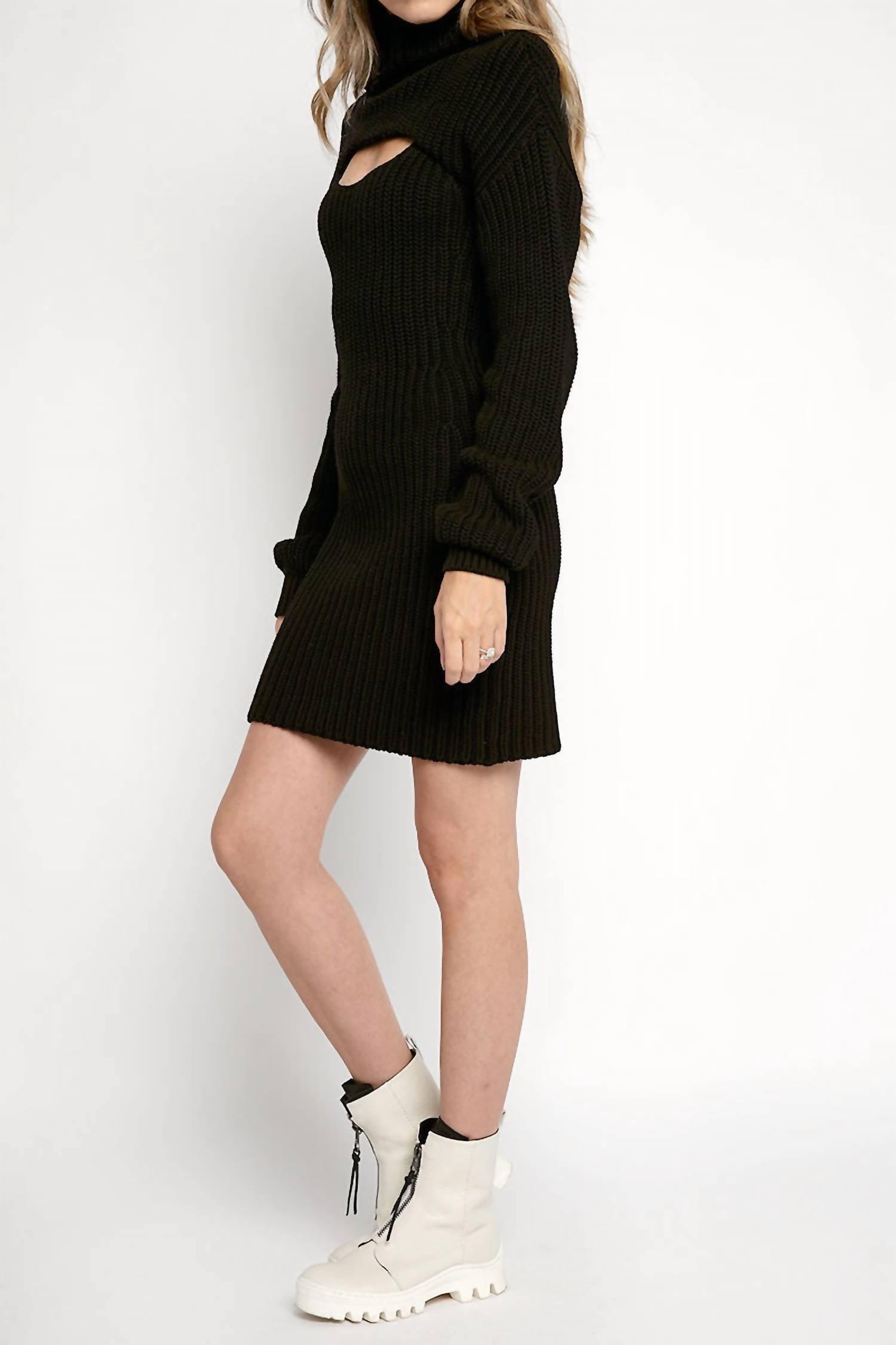 Rta - Jady Cropped Sweater With Dress