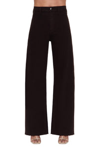 PISTOLA Penny Wide Leg Utility Jeans in mocha - women's pants