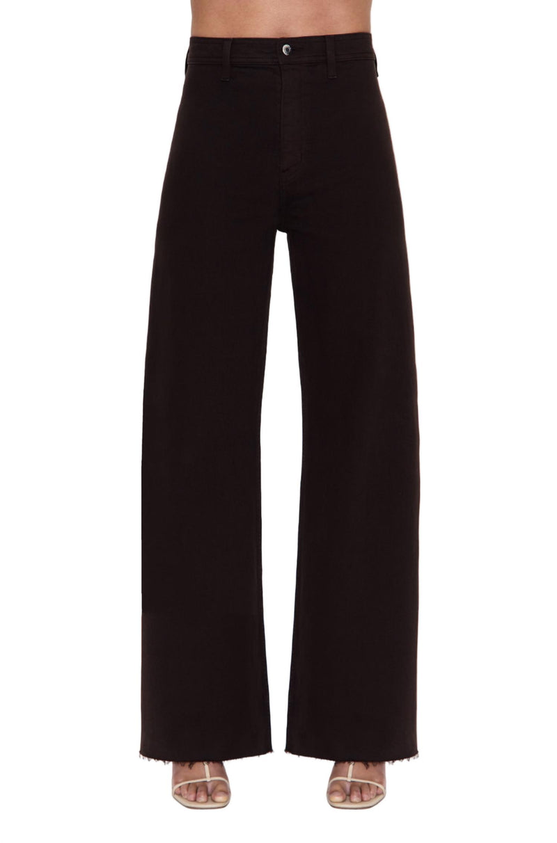 PISTOLA Penny Wide Leg Utility Jeans in mocha - women's pants