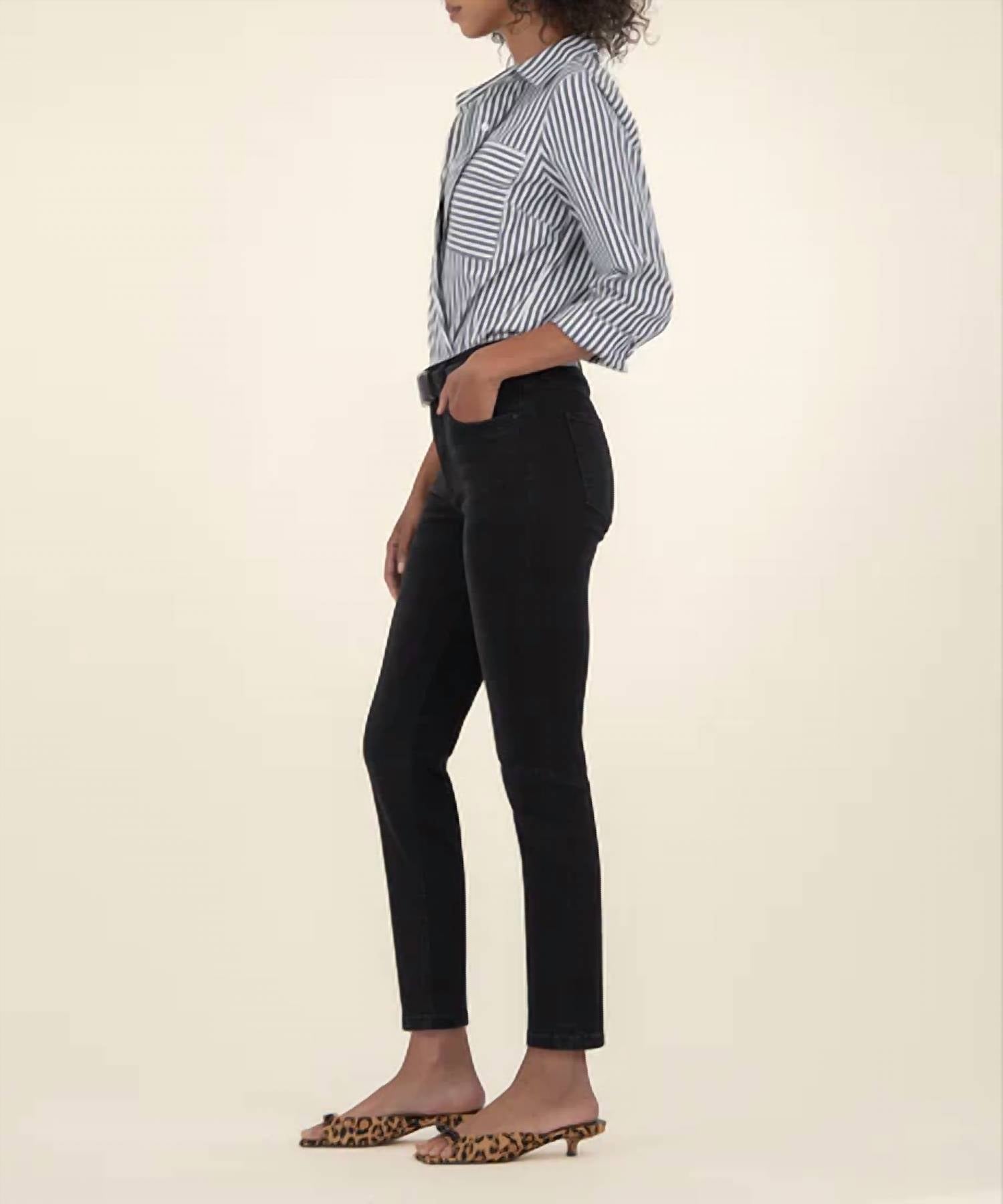Kut From The Kloth - Rachael High Rise Mom Jeans