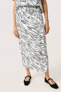 Soaked In Luxury - Vinka Wrap Midrise Waist Maxi Skirt