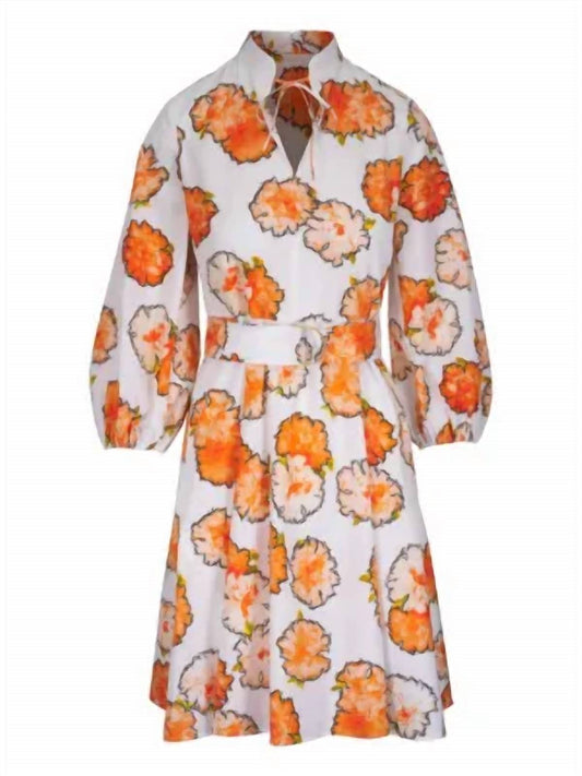 Akris Punto - Orange shirt dress