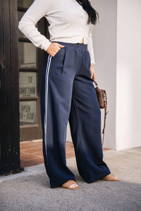 Bishop + Young - Side Stripe Pull On Pant