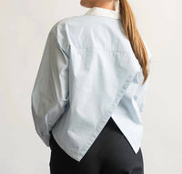 Ichi - Two Tone Button Up Shirt