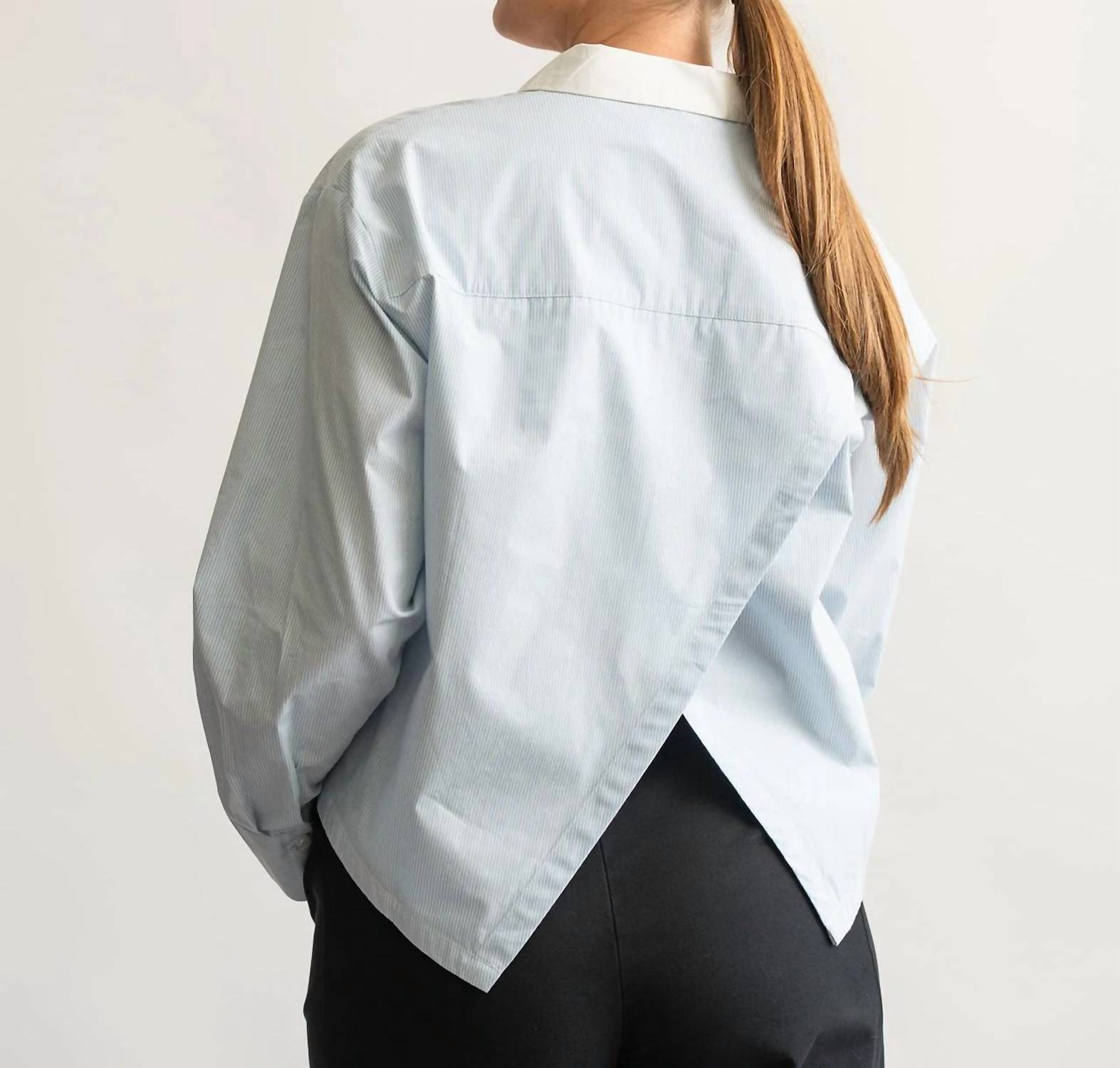 Ichi - Two Tone Button Up Shirt