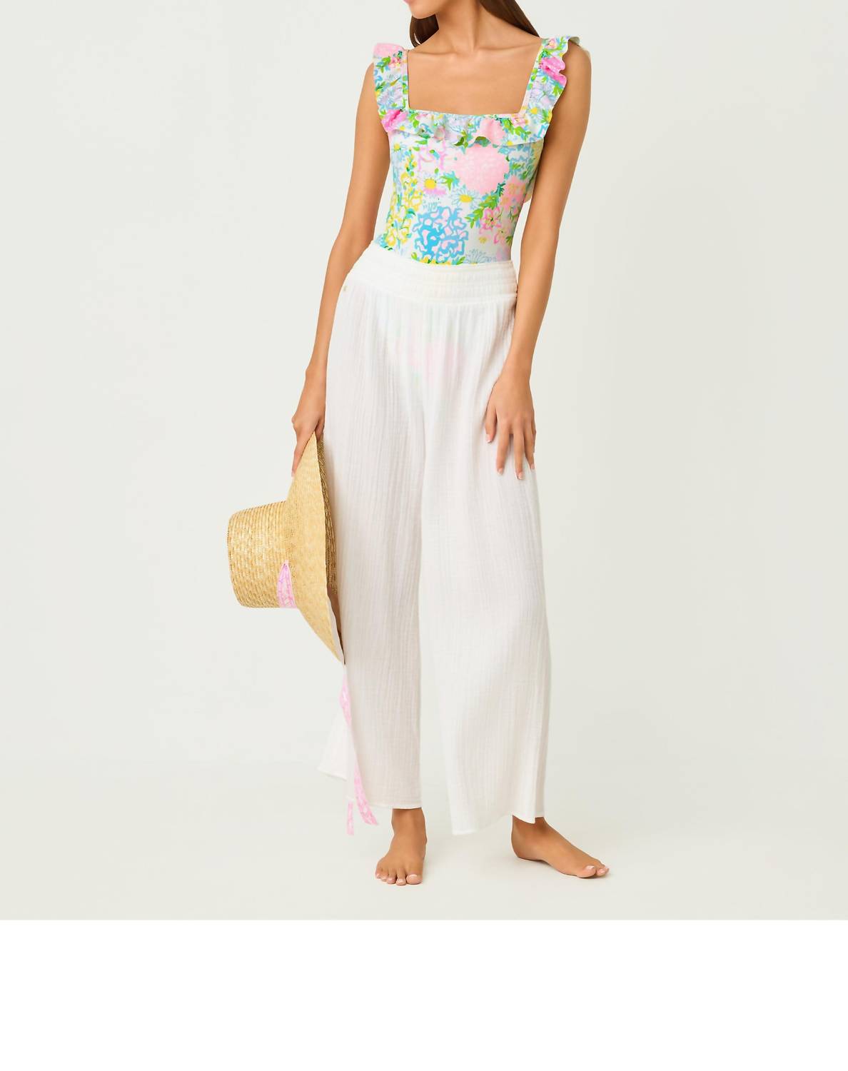 Lilly Pulitzer - Aemma Ruffle One Piece Swimsuit