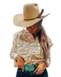L&B Creations - Rode Ride Button Down Shirt