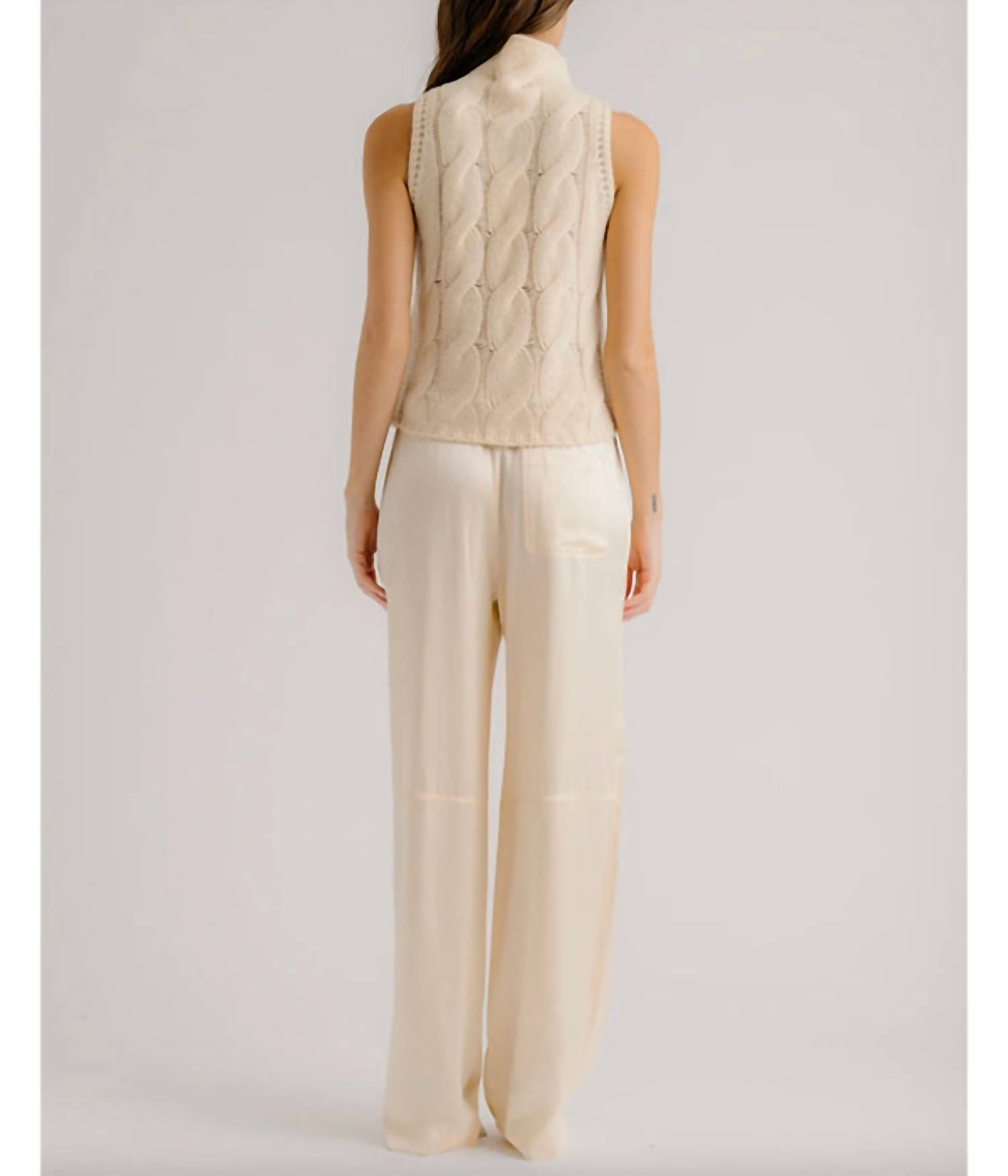 Sablyn - Women's Salvia Cable Turtleneck Sweater