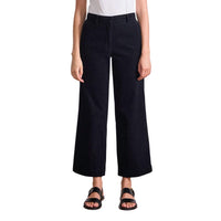 APIECE APART Sadie Corduroy Trouser in midnight 1 - women's pants - alternate view