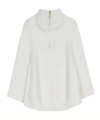 Echo - Texture Knit Cape